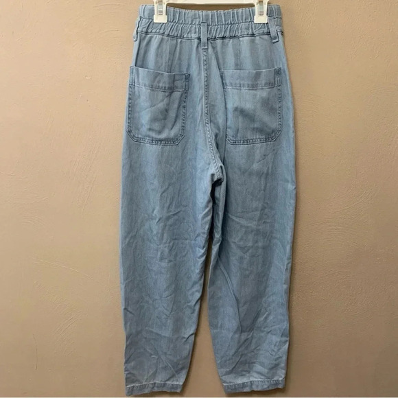 Adriano Goldschmied Paperbag Renn Cropped Jeans - Picture 10 of 14